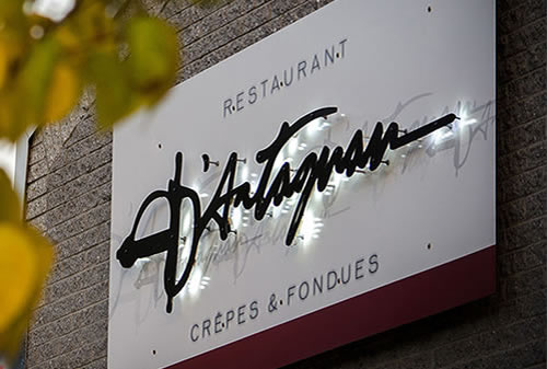 Affichage extérieur